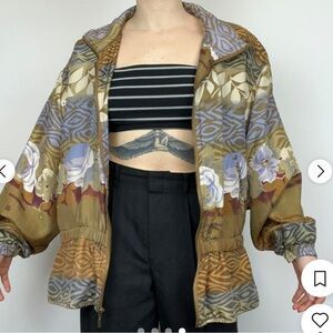 Vintage East West Silks Bomber Jacket / 80's / Silk / small / generous sizing